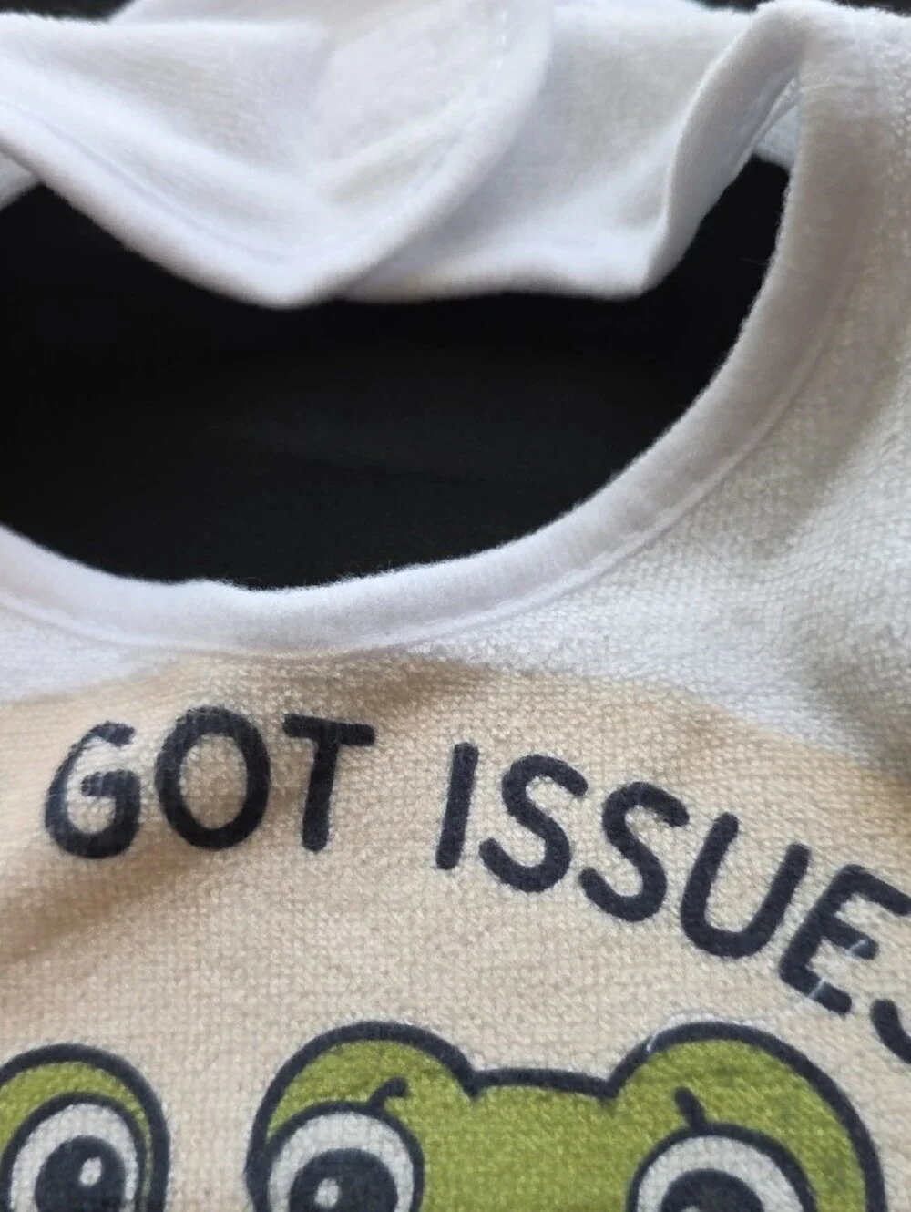 Cute Frog Bib - 